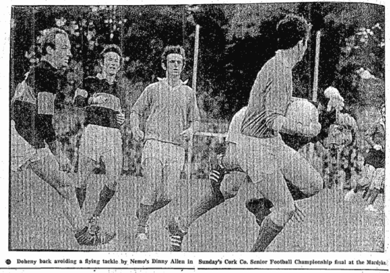 50 years ago today: Nemo defeat Dohenys to win their 3rd senior football county title